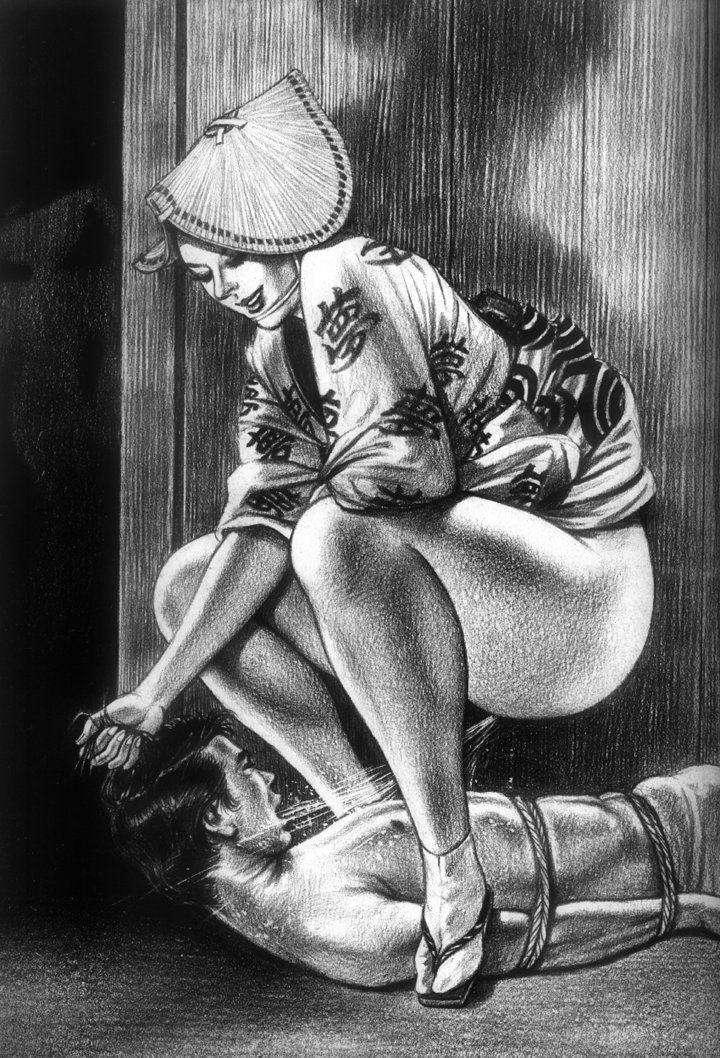 Japan femdom art